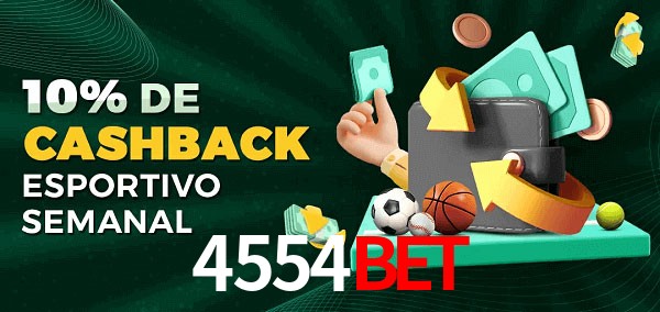 10% de bônus de cashback na 4554bet